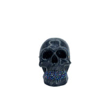 One of a Kind Resin Skull Moody Onyx
