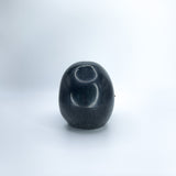 One of a Kind Resin Skull Moody Onyx