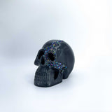One of a Kind Resin Skull Onyx