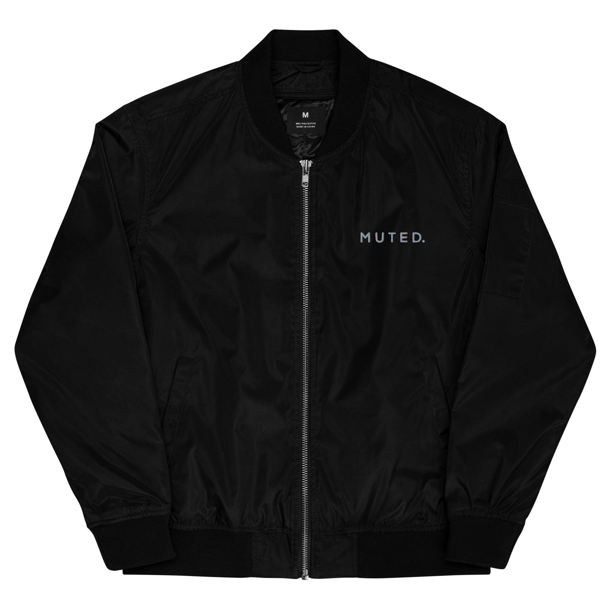 Muted Premium Recycled Bomber Jacket